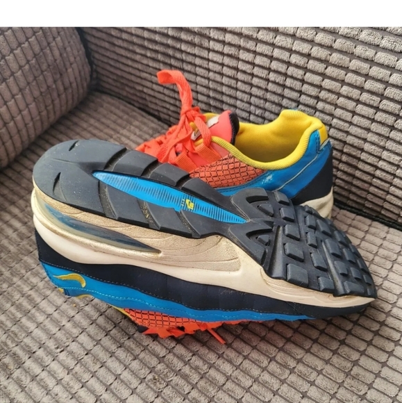 Nike Air Max 95 Boys Shoes Bright Crimson Amarillo 6 uk spiderman colourway - Picture 7 of 8